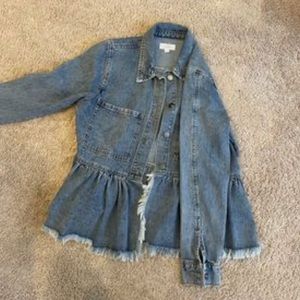NWOT mudpie Jean jacket